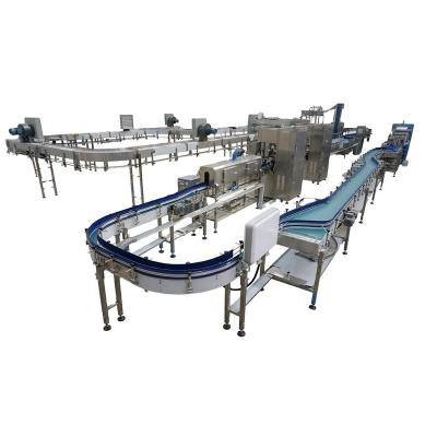 China 5000-6000B/H Full Automatic Beverage Bottled Drinking Water Production Line zu verkaufen