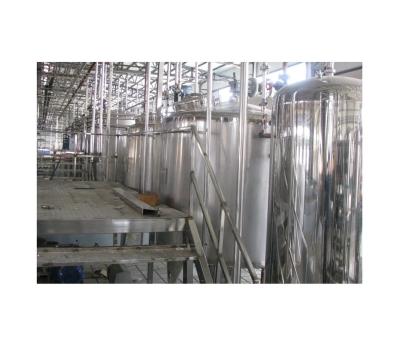 China Full Set 500L/H Yogurt Processing Plant Full Automatic Apricot Yogurt Processing Line for sale