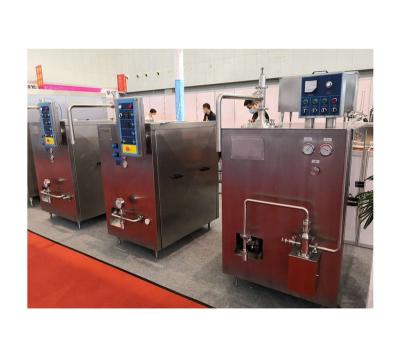 China Dairy Factory Food Sanitary Hard Continuous Ice Cream Freezer Te koop