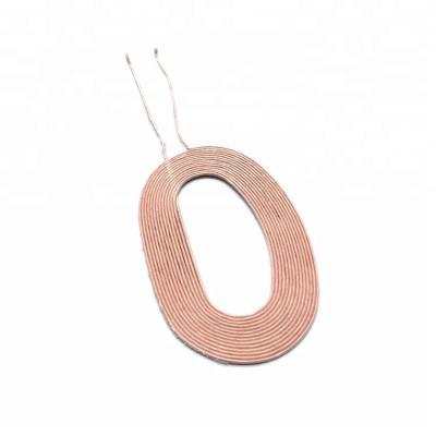 China Custom USTC Insulated Copper Litz Wire Winding Inductor Qi Charging Coil  Litz Wire copper coil for sale