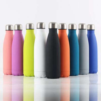 China Business Wholesale OEM Stainless Double Wall Mug Thermo Flask Insulated Water Bottles for sale