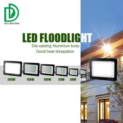 China Warehouse& factory& Latest Outdoor Led Floodlight 50W Outdoor Waterproof Portable Lighting Floodlight Led Flood Light COB for sale