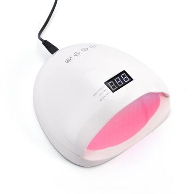 China Professional High Power 48W UV Nail Dryer Red Lighting Led Nail UV Curing Lamp For All Nails Gel DD-uv1 for sale