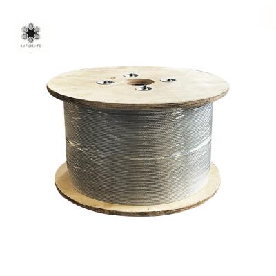 China Construction 6*FI(25)FC Wire Rope For General Industry For General Purpose High Quality Stainless Steel Wire Rope for sale