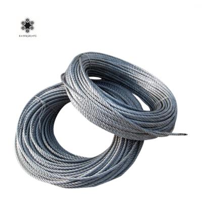 China Construction 6*WS(26)FC Wire Rope For General Industry For General Purpose High Quality Stainless Steel Wire Rope for sale