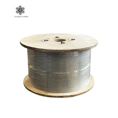 China Strong Construction Wire Rope 6*WS(31) IWRC Stainless Steel Wire Rope Wire Rope For General Industry General Purpose Use for sale