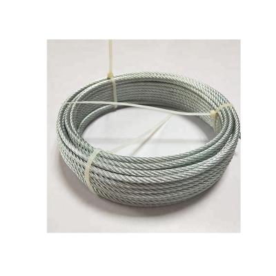 China Construction Durable Using Low Price Galvanized Steel Wire Rope For Cableway for sale