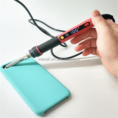 China CXG E60W Electric Soldering Iron Digital Adjustable thermostat Electric Soldering Welding station for sale for sale