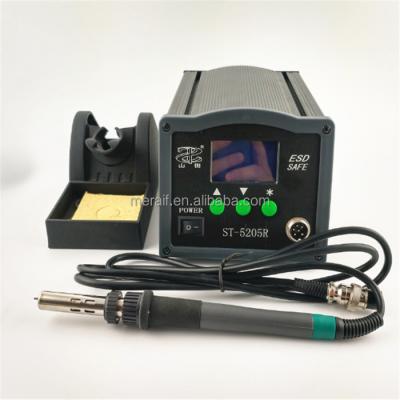 China Factory hot air heat rework soldering station machine SMD rework soldering iron station for sale