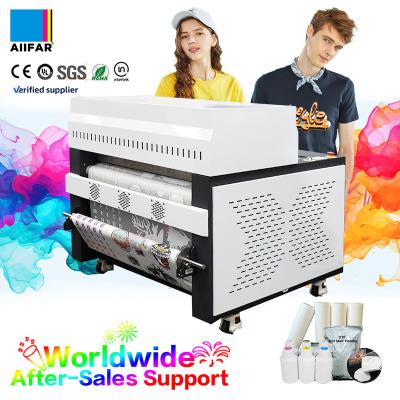 China Dual Heating Dtf Powder Shaker Machine Fully Automatic With Smoke Purifier for sale