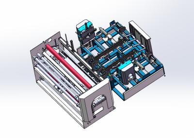 China Flexible intelligente Textilrollenverpackungsmaschine mit Steuerungssystem zu verkaufen