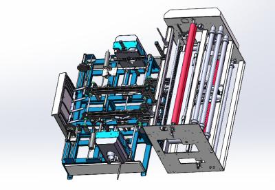 Chine Machine automatique d'emballage de rouleaux de tissu en PE à vendre