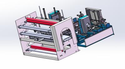 Cina Macchine per l'imballaggio automatico di pellicole per tessuti a rotoli di PE in vendita