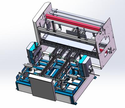 China Multifunktionale automatische Rohrstoffrollenverpackungsmaschine mit dichtem Verschluss zu verkaufen