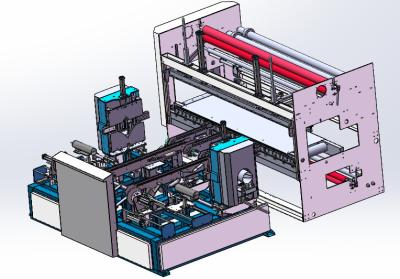 Chine Machine à emballer des rouleaux de tissu multifonctionnels à vendre