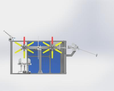 Chine Machine à enrouler les tuyaux de tuyaux en plastique de type double Dia 16 - 63 mm à vendre