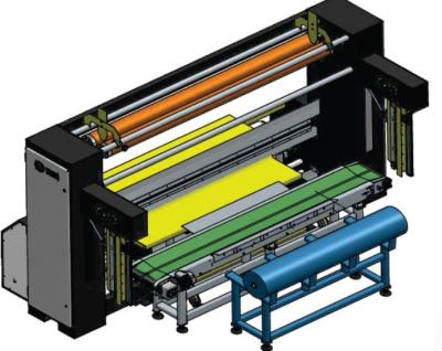 China Doppelketen automatische kussenstofrol omhullemachine PLC-besturing Te koop