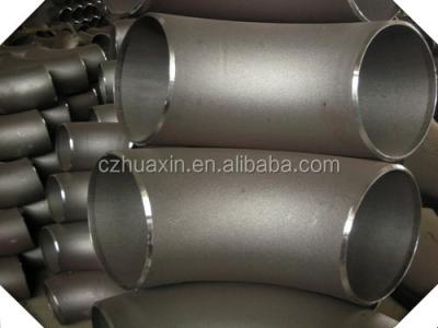 China Carbon steel DN200 sch40 Q235B seamless 90 degree MS elbow for sale