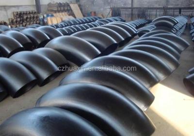 China Gas seamless steel pipe elbow 90 degree carbon steel formula for sale