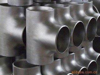 China Carbon Steel / Std Carbon Steel Sgp Galvanized Reducing Tee 10 Inch for sale