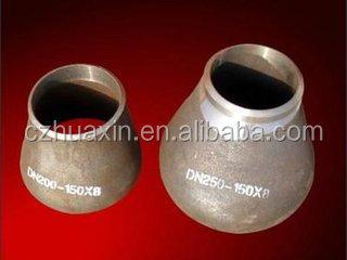 China Water DN250/150 mild steel carbon pipe reducer /water reducer for sale