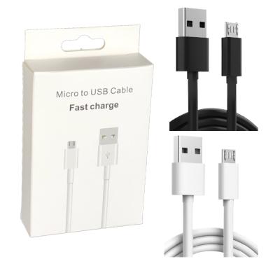 China High Quality Mobile Phone 1m Usb Data Cable Fast Charing Cord 3ft For Android V8 Smart Phone for sale