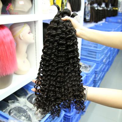 China Remy Virgin Human Hair Deep Wave Bundles 12A Grade Deep Curly Cheap Hair Weft Wefts for sale