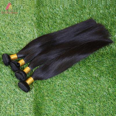 China Straight supplier mexican hair extension for factory unprocessed weaving virgin remy human indian hair extension for sale