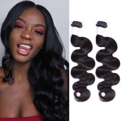 China Wholesale Good Quality Clean Soft Body Wave Natural Virgin Hair Color Two Bundles Deal for sale