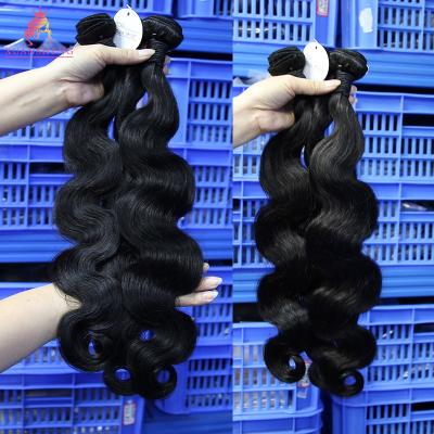 China Body Wave Hair Vendors Wholesale 100% Mink Natural Raw Virgin Brazilian Remy Cuticle Aligned Hair Bundles Hair Extension for sale