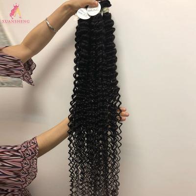 China Free Sample Deep Wave Virgin Hair Bundle Raw Cuticle Aligned Hair, Hair Bundle, 10A Wholesale Grade Mink Virgin Brazilian Hair Vendor for sale