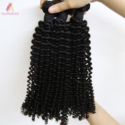 China Vendors Deep Curly Double Drawn Weave Brazilian Raw Virgin Hair Cuticle Aligned Hair Bundles Natura Brazil Virgin Hair Extensions for sale