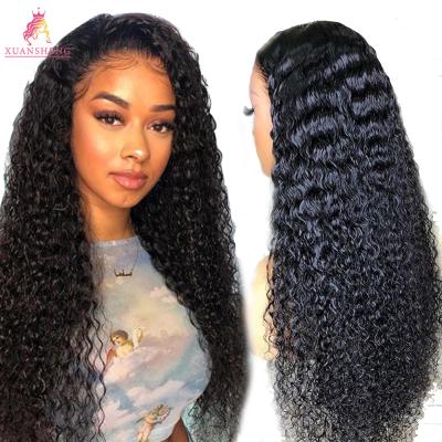 China Brazilian Virgin Hair 100% Swiss Lace Front Wigs Italian Wave Virgin Hair Wholesale Italian Lace Front Wigs for sale