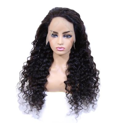 China Hot Selling Italian Wave New Arrival Virgin Lace Cuticle Aligned Pre Plucked Hair HD Lace Front Wigs for sale