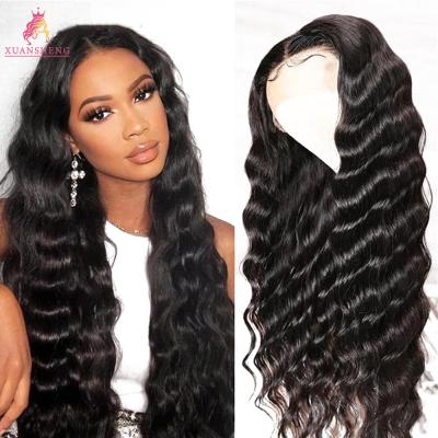 China Wholesale Silky Straight HD Wave Lace Front Wigs Loose Wave 2x4 Lace Closure Wigs For Afro Hair Wigs for sale