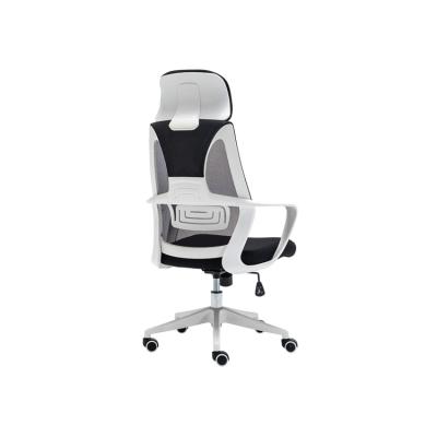 China (Size) OEM Adjustable Custom Ergonomic Cheap Mesh Staff Chair With Headrest Computer Desk Task Office Chair Furniture for sale