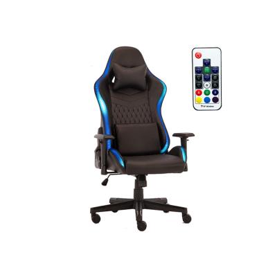 China Modern Ergonomic (Height) Adjustable Armrest 4D Swivel Racing Comfortable Adult E-sports RGB Gaming Chair for sale