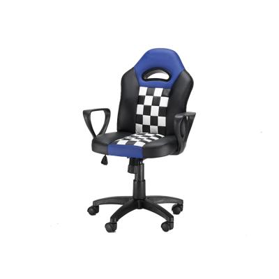 China Modern OEM PVC/PU Chair Modern Design Swivel Computer Desk Chair Custom Kids Study Chair for sale