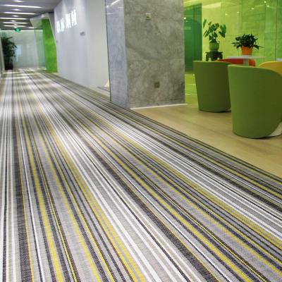 China China Indoor Manufacturer Promotion Cheap PVC Flooring New Design Vinyl Flooring Roll Woven Fireproof Vinyl Flooring for sale