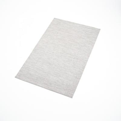 China Waterproof Eco Friendly Modern PVC Woven Vinyl Flooring Area Rugs For Living Room for sale