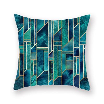 China Home Modern Geometric Design Polyester Pillow Cover For Living Room Decoration for sale