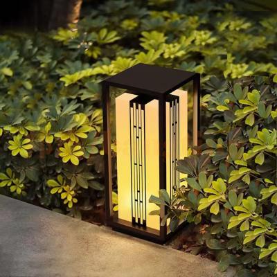 China Solar LANDSCAPE Pathway Lights Outdoor Decorative Glass Lights Waterproof Led Garden Patio Lawn Yard Driveway and Landscape Lamp for sale