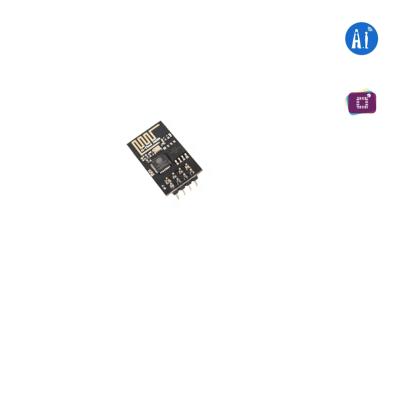 China Smart IoT WiFi Module ESP8266 Serial Port To WiFi Transmission PCB Wireless Transparent Antenna ESP-01 for sale