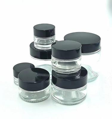 China Cosmetic Packaging For Cosmetics jars made of premium glass empty jars for lotions and creams cosmetic containers for sale