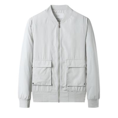 China Breathable Spring Solid Casual Windproof Japanese Oversized Bomber Jacket for sale