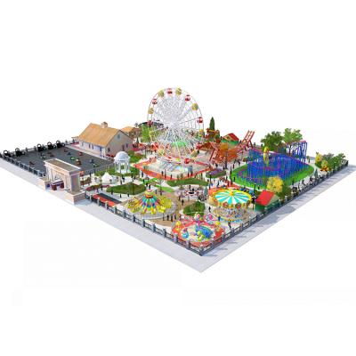 China Amusement Park Projects Amusement Park Rides Outdoor Equipment Recreation Theme Park Project Ground Plan for sale