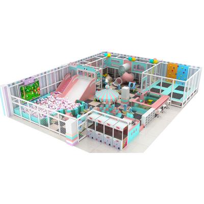 China Durable Commercial 300-500 Sqm Kids Amusement Park Equipment Soft Kids Indoor Playground for sale