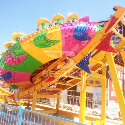 China Outdoor Activity Beston's Imagination Flying Saucer Flying UFO Rides Amusement Park Rides for sale