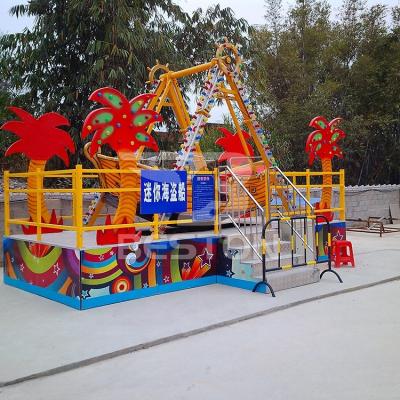 China Outdoor Theme Park Playground Kids Amusement Ride 12 Seats Pirate Ship Ride for sale