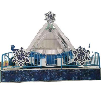 China Theme Park Beston Ice and Snow FRP Peoples Theme Park 1 Seat 8/12 12 Person Pirate Boats for Sale 3.7 Meter Assembly 220V/380V B033-GD12 for sale